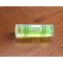 Cylinder spirit level bubble vials